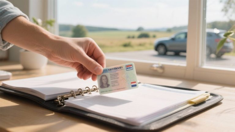 Keeping your vehicle registration certificate and registration code safe while travelling