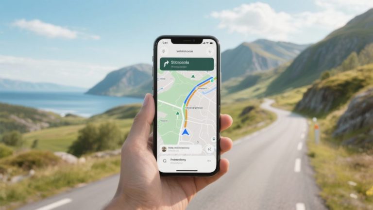 Battery saving and data optimisation for navigation