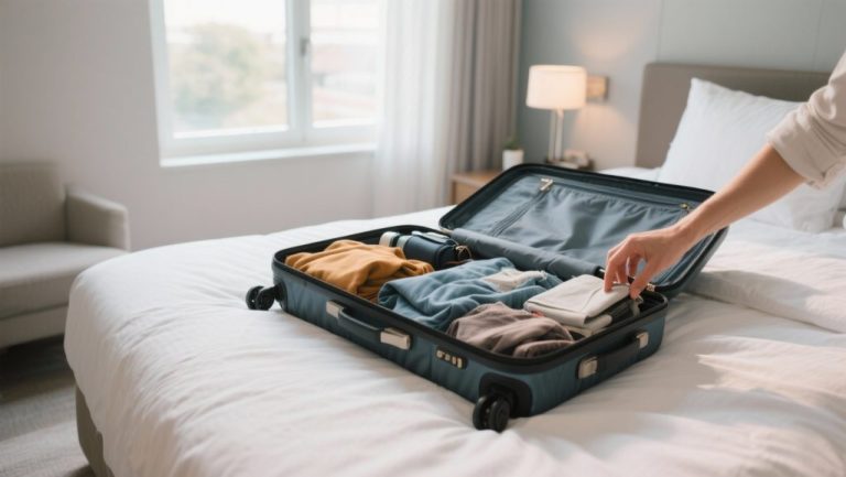 Safely distributing weight and luggage in the car