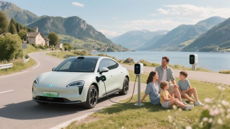 Electric Car Holiday with Children