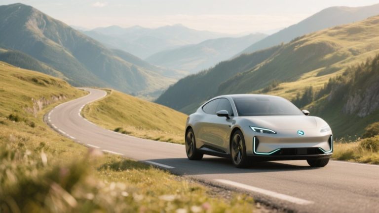 EV Holiday in Mountains and Hills