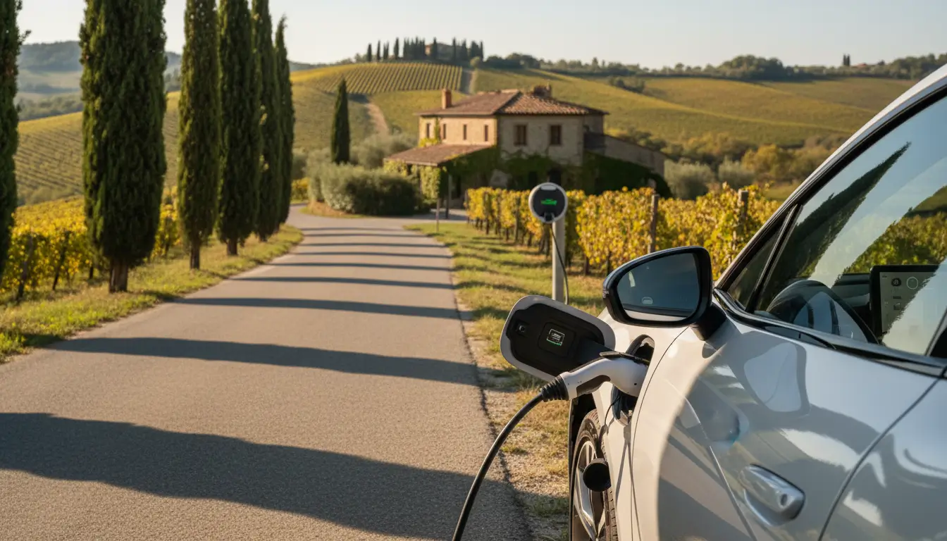 EV car check for electric road trip holiday