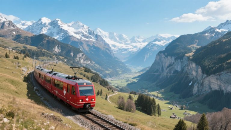 Train holiday Switzerland