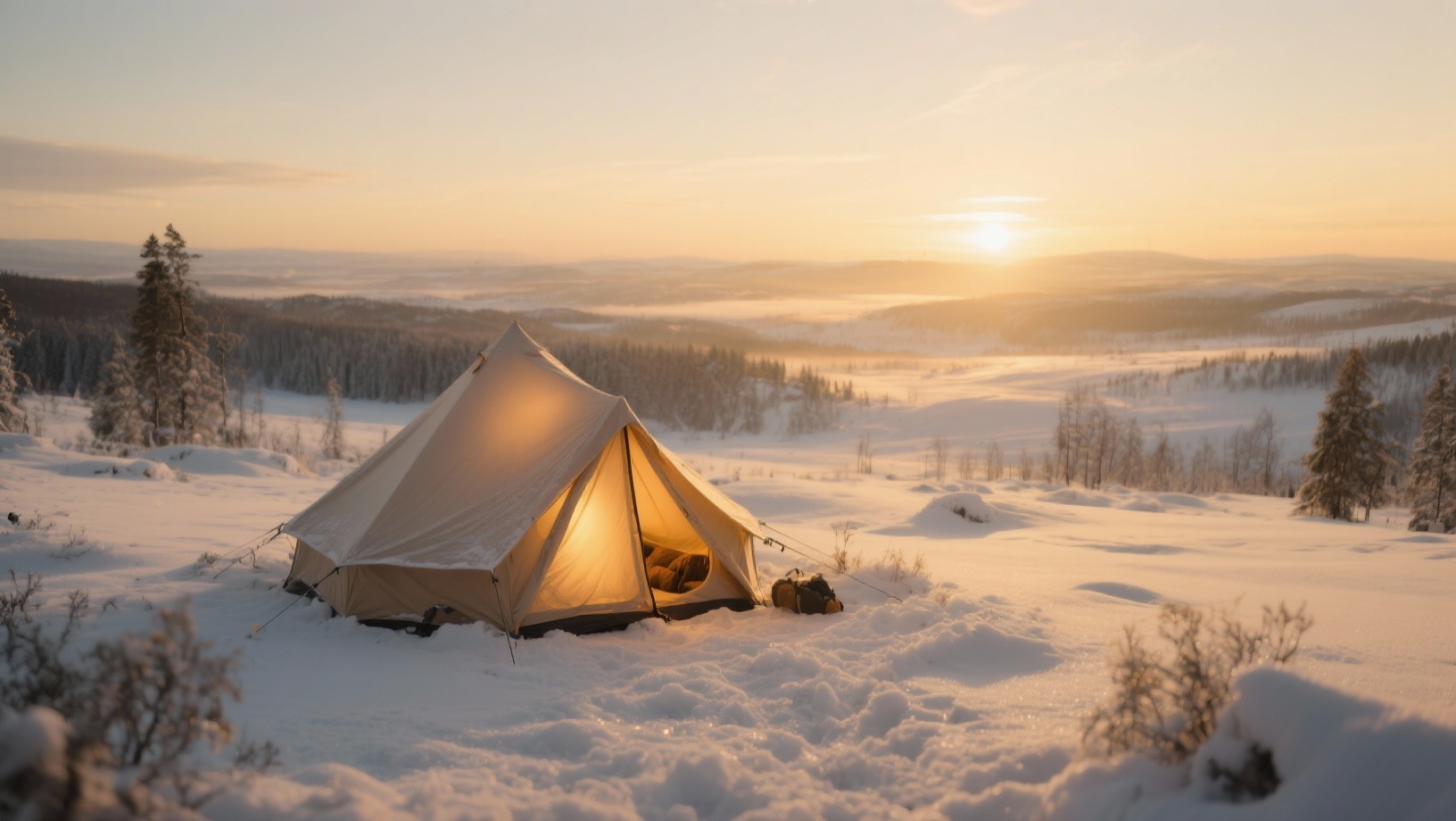 Camping in the low season and winter