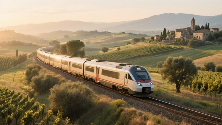 Rome to southern Italy by train