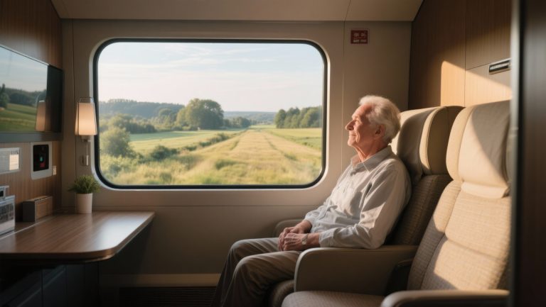 Train holiday for seniors