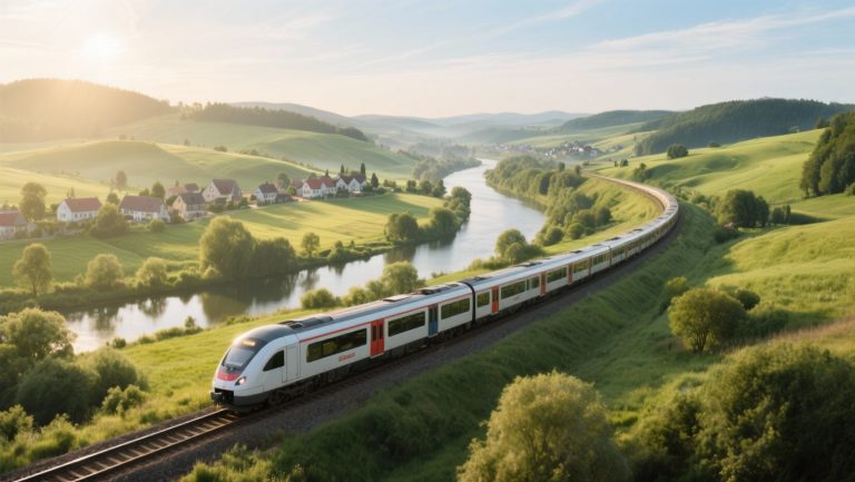 Train holiday Central Europe