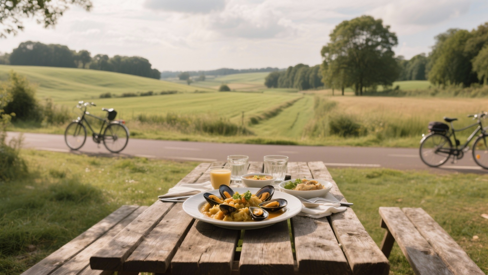 Culinary stops on cycling routes in Belgium