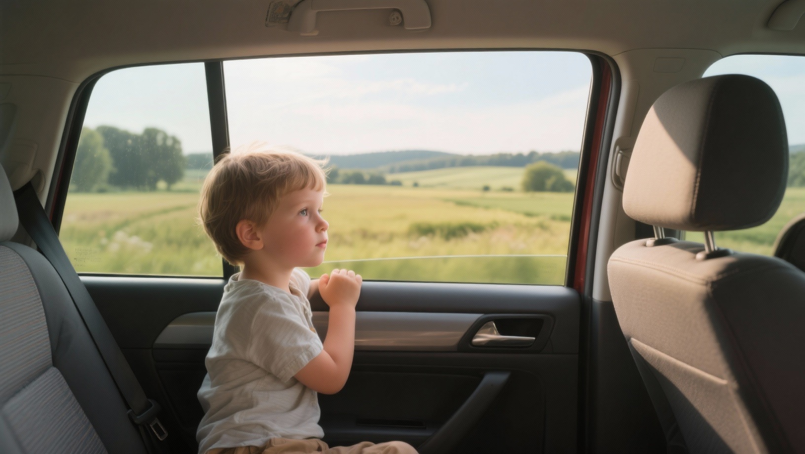 Preventing car sickness in the car