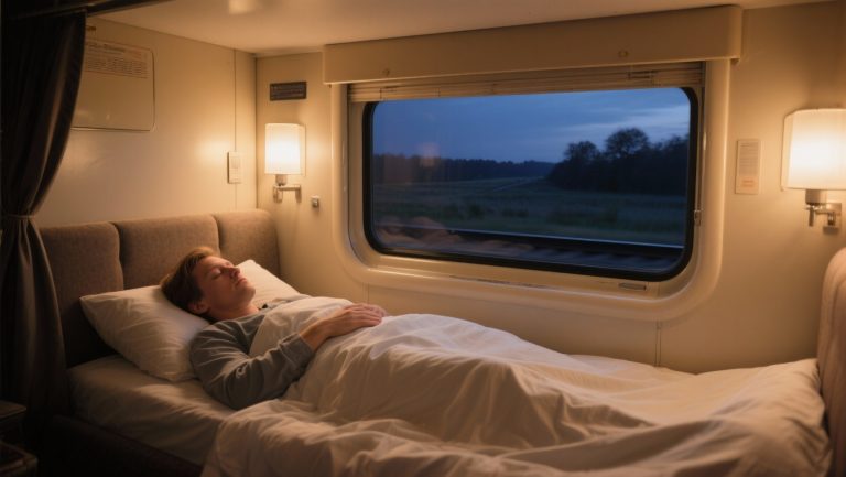 Night trains as a budget-friendly place to sleep