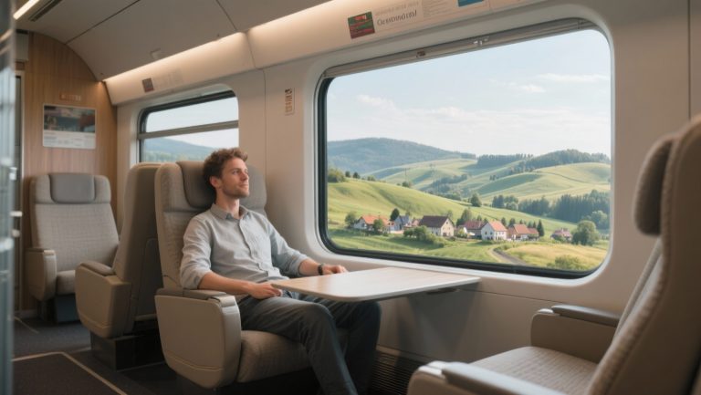 Comfort and facilities on Central European trains