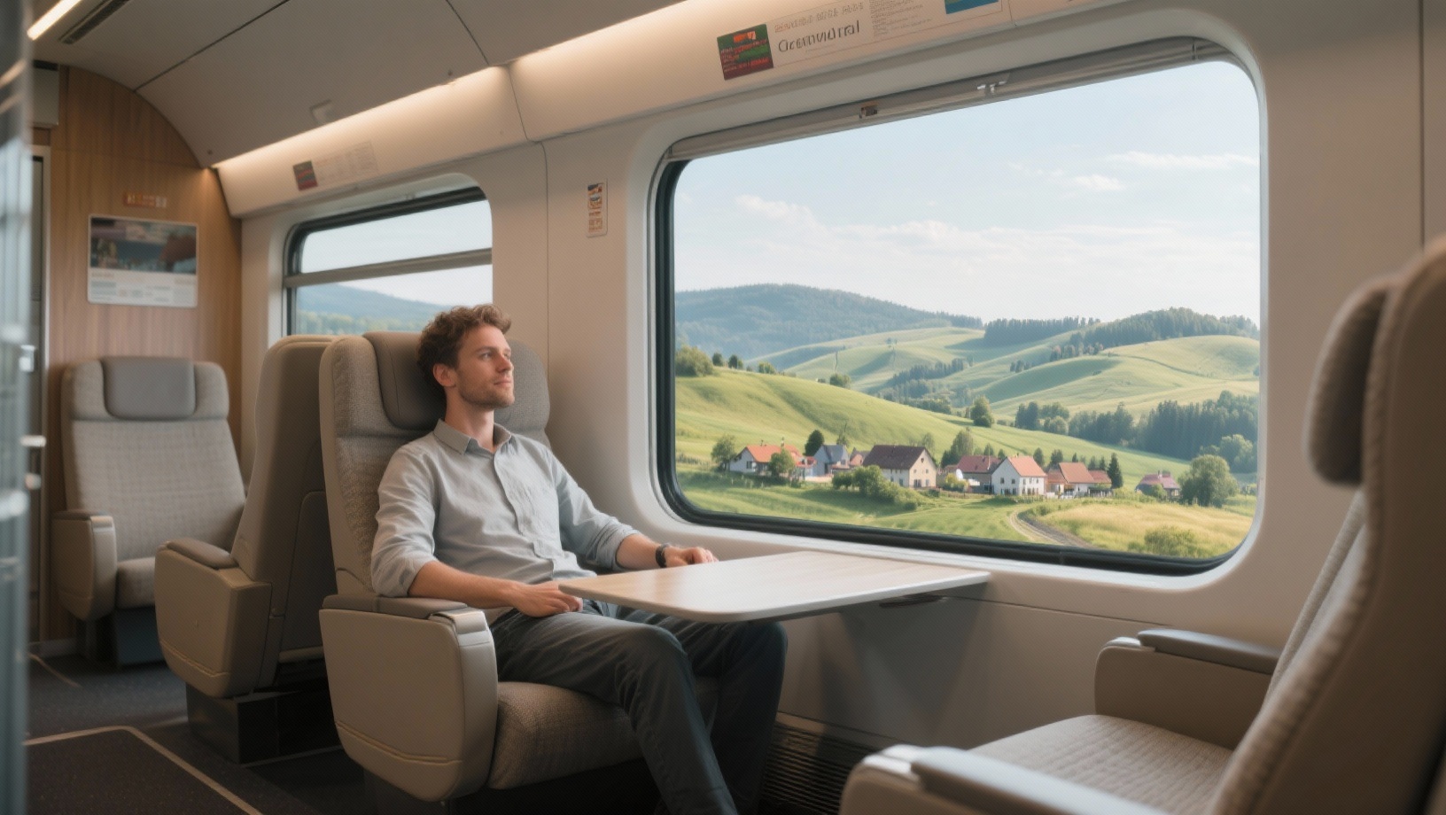 Comfort and facilities on Central European trains