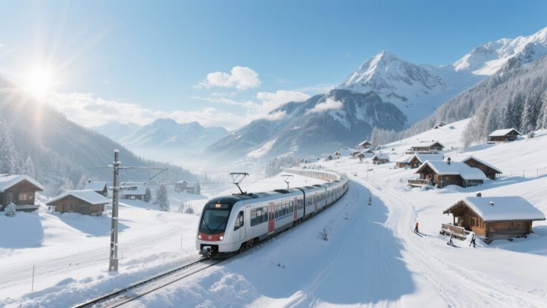 Best Alpine ski resorts accessible by train