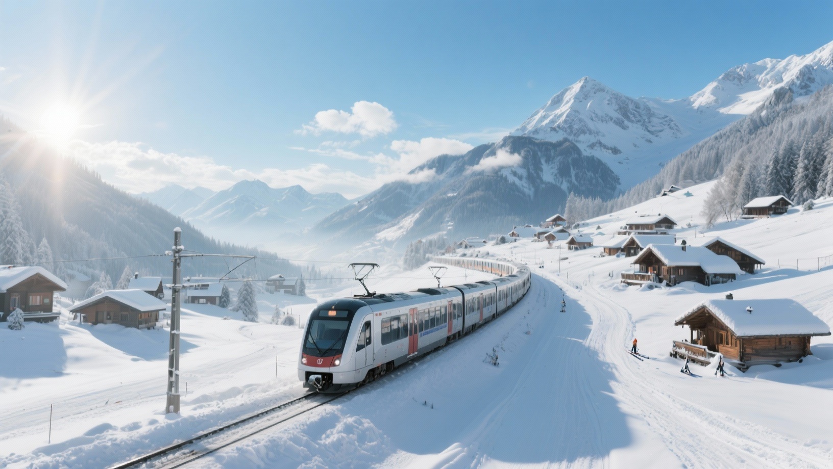 Best Alpine ski resorts accessible by train