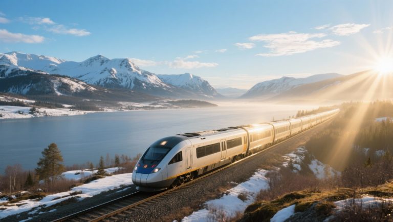 Top sights along Scandinavian train routes