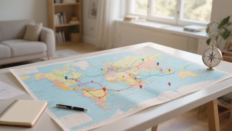 Planning round trip routes: designing logical loops and stop patterns