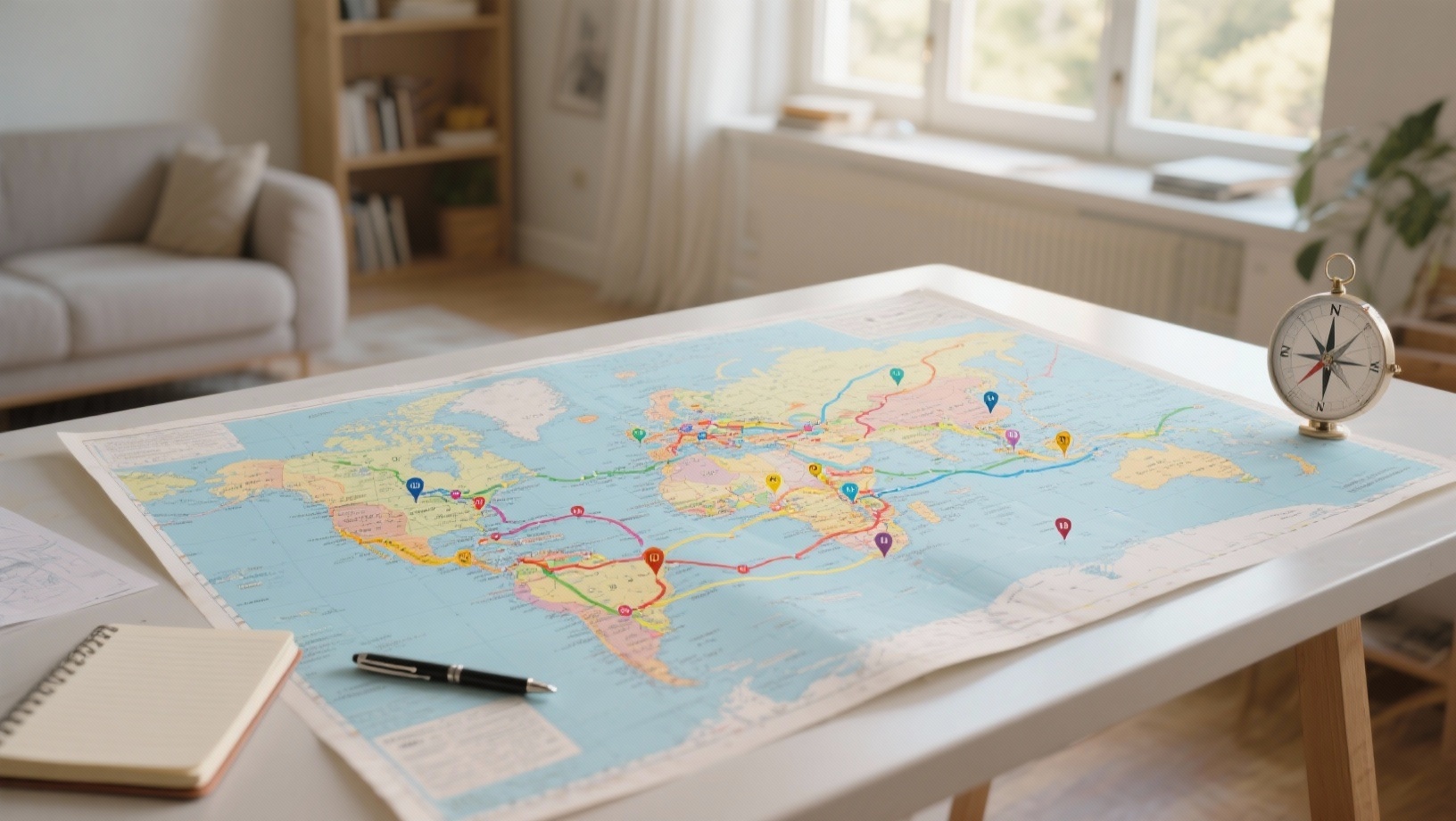 Planning round trip routes: designing logical loops and stop patterns