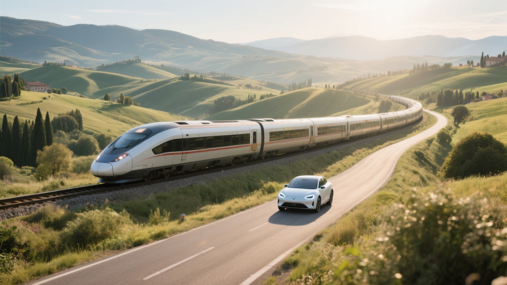 Sustainable train journey to Italy: from Nightjet to e-car combo