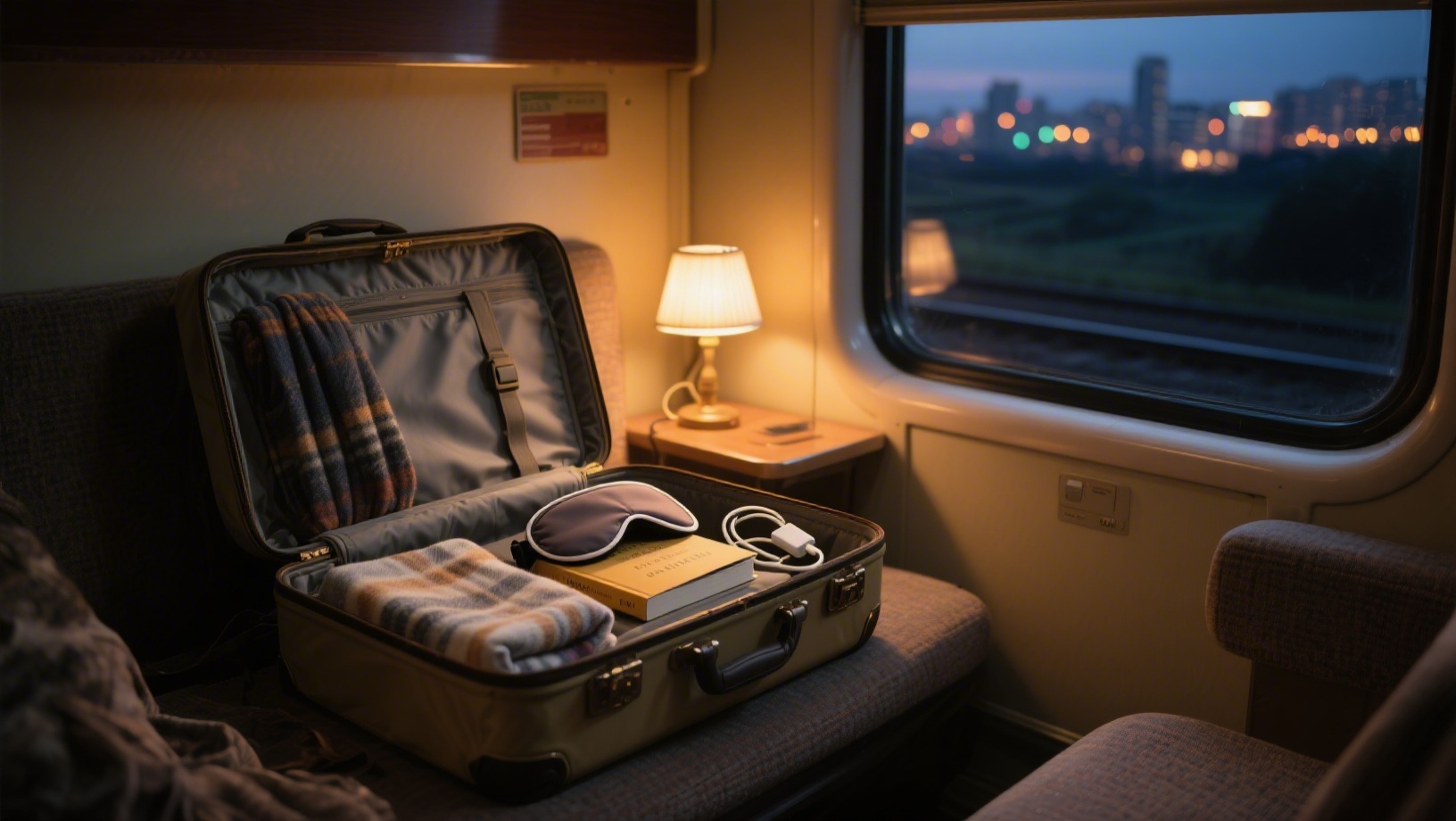 Packing list and preparation tips for night train journeys