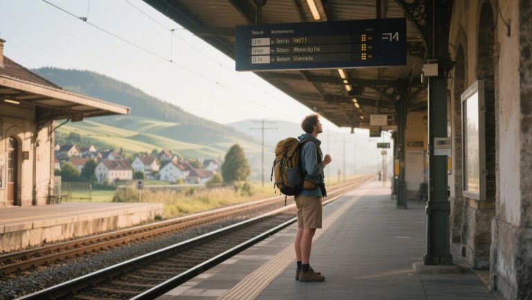 Linear hiking routes versus basecamp for train journeys
