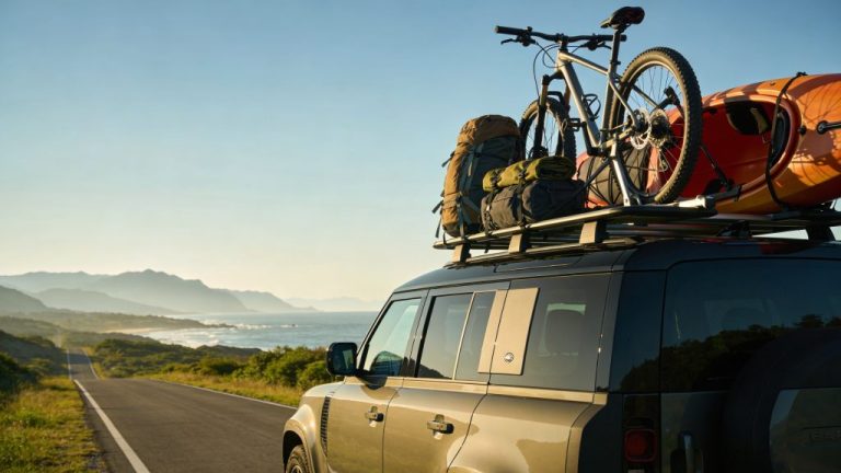 Taking bike racks and sports equipment safely with you