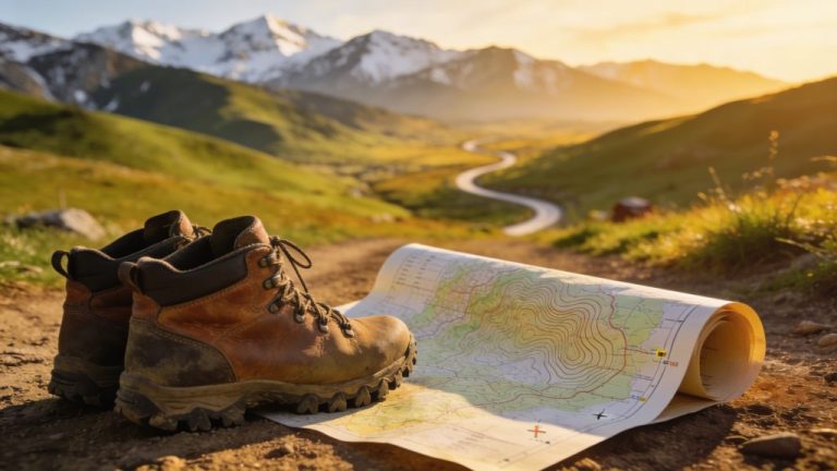 Walking holidays accessible by train or car