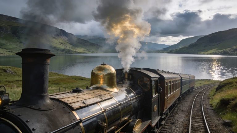 West Highland Line through the Scottish Highlands