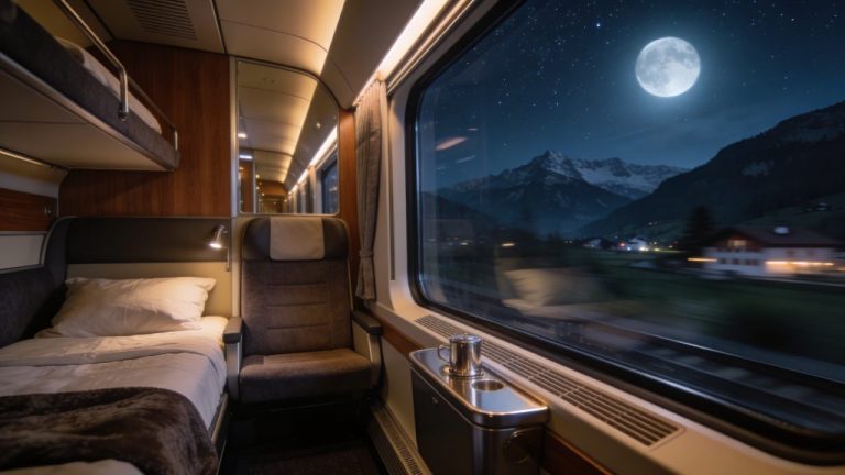 Night train Amsterdam–Milan via Switzerland in 2026