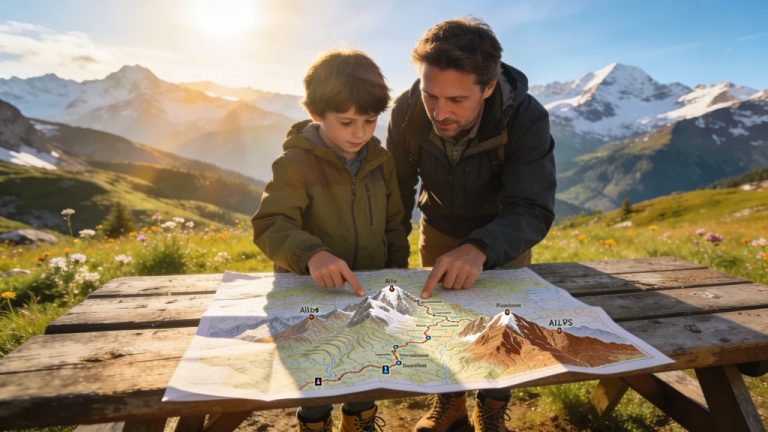 Starting your Alpine holiday with children well prepared