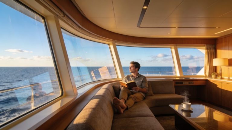 Preventing seasickness with the right cabin location