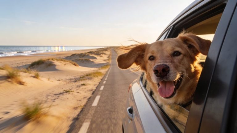 Driving holiday with dog to the Wadden Islands