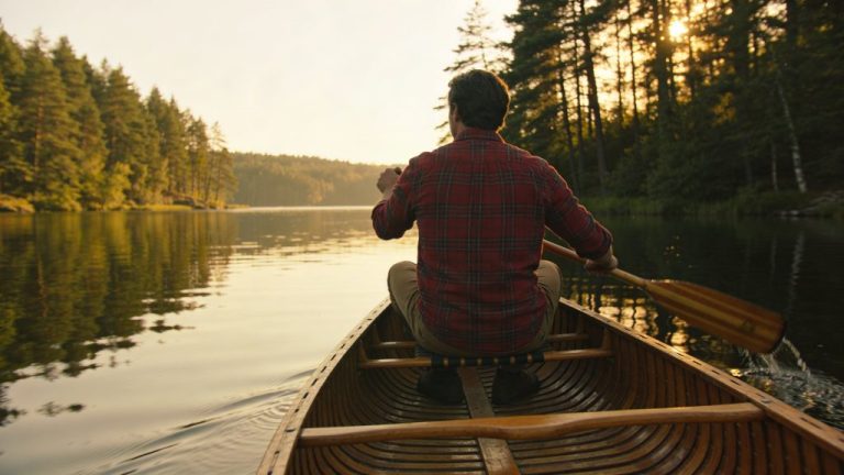 Canoe holiday in the Mecklenburg lakes
