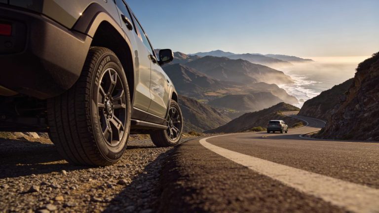 Parking safely on steep slopes