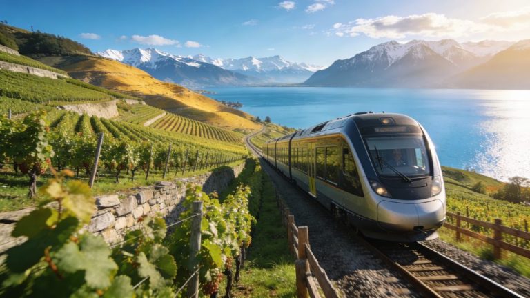 Lavaux line runs through world heritage in just 15 minutes
