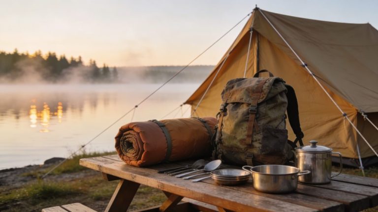 Camping gear for beginners at a glance