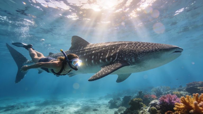 Snorkelling with whale sharks in the Philippines and Mexico