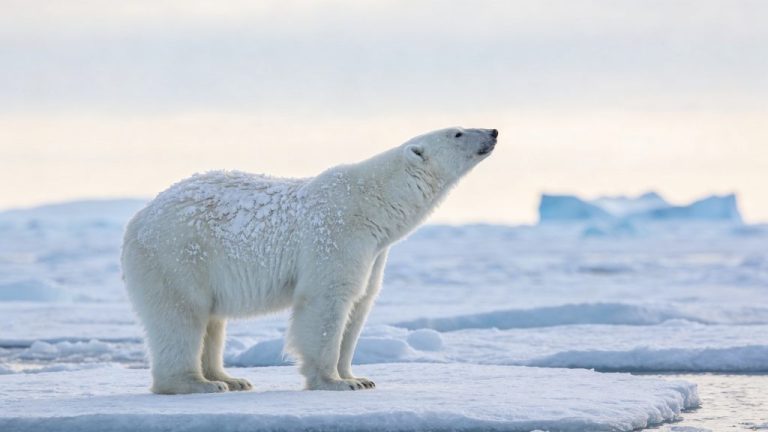 Spotting polar bears in Arctic Svalbard