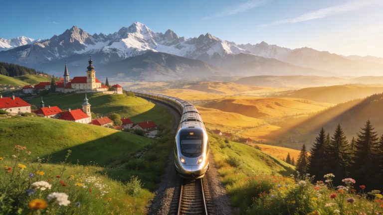 Train tour through Slovakia: Bratislava and the Tatras