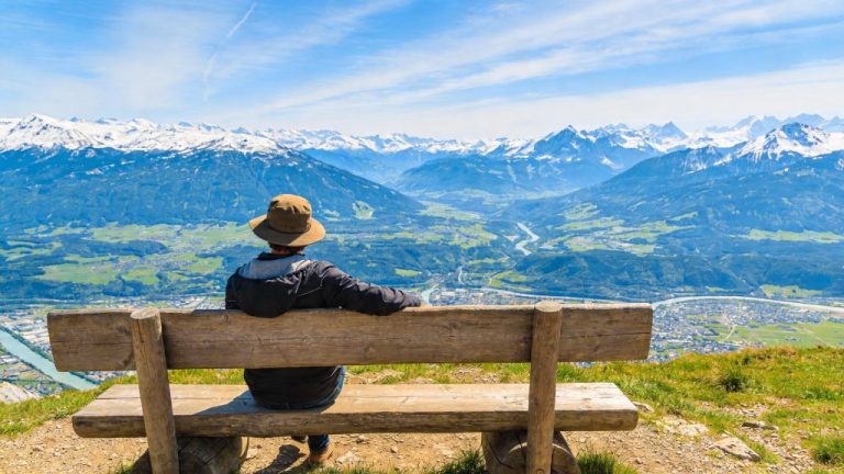 Panoramic views in the Alps without a tough climb