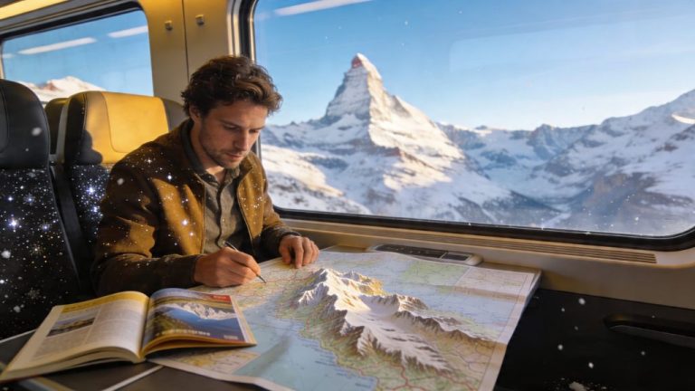 Train journeys to the Alps for self-planners