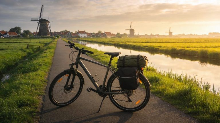 Cycling holiday Netherlands Belgium with smart route planning