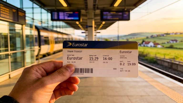 From Brussels to Paris with Eurostar