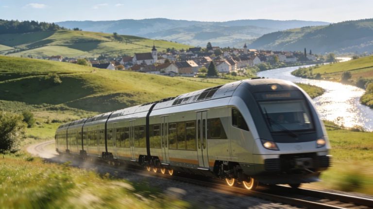 By train from Vienna to Budapest