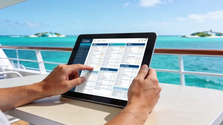 Understanding the daily cruise schedule