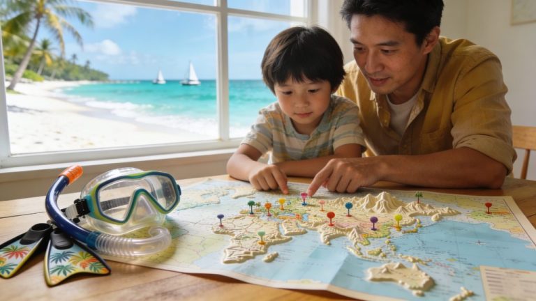 Successfully planning a diving holiday with children