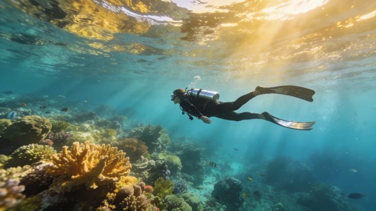 Drift diving for experienced travellers with dive plans
