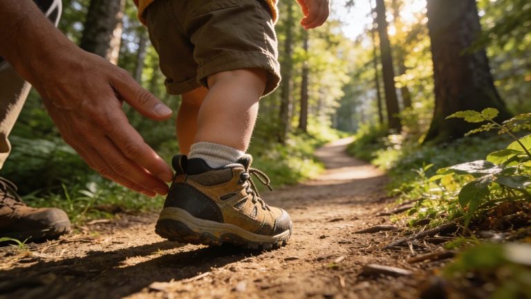 Heading out into nature safely with young children