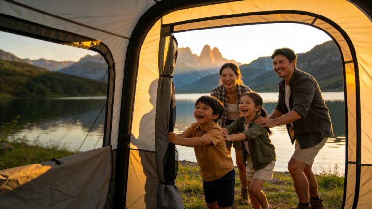 Why the alcove motorhome is ideal for families