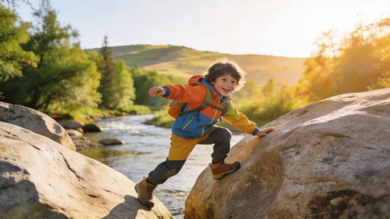 Natural play areas and adventurous playgrounds for children