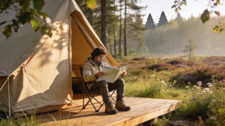 Nature campsites in Drenthe for peace and space